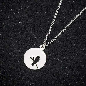 Bird & Branch Necklace SILVER - NEW NWT